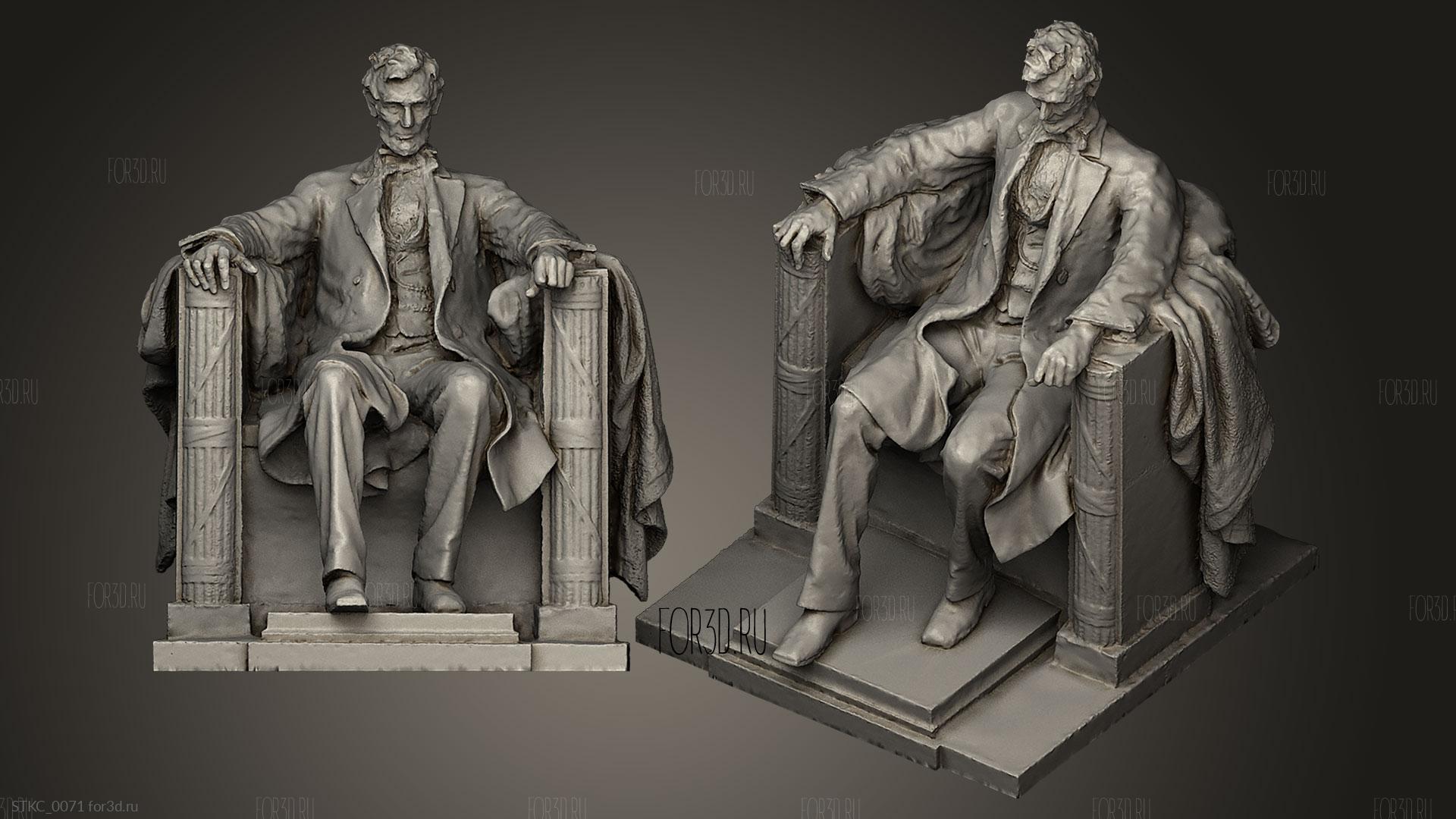 quot lincoln memorial quot 3d models to print yeggi